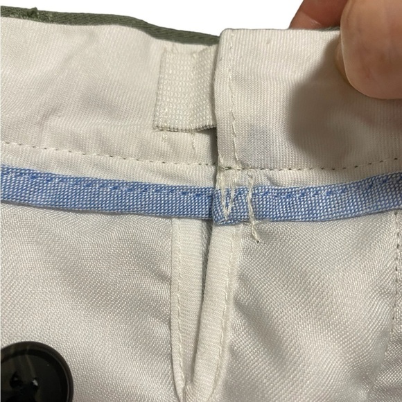 LAND’S END - SIZE 40 - KHAKI GREEN - TRADITIONAL FIT  - FRONT PLEATS - B9 - Picture 5 of 10